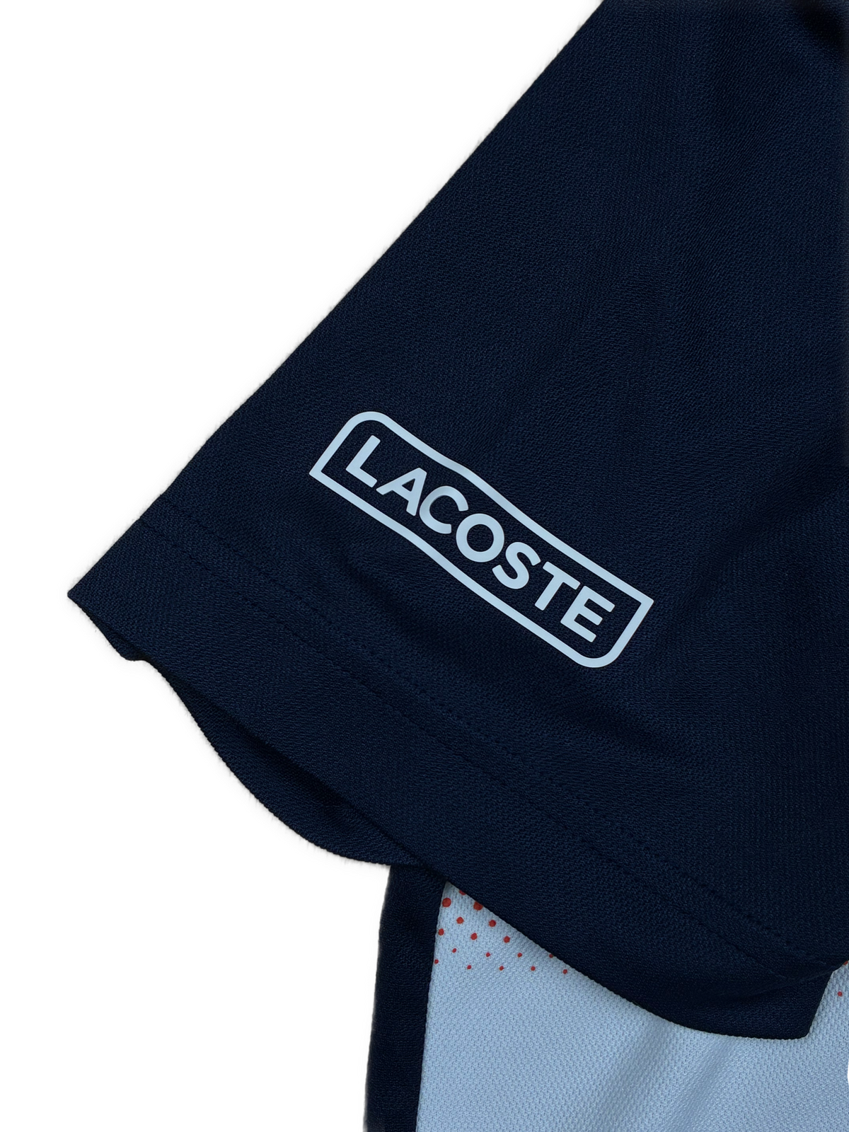 navyblue Lacoste polo {S}