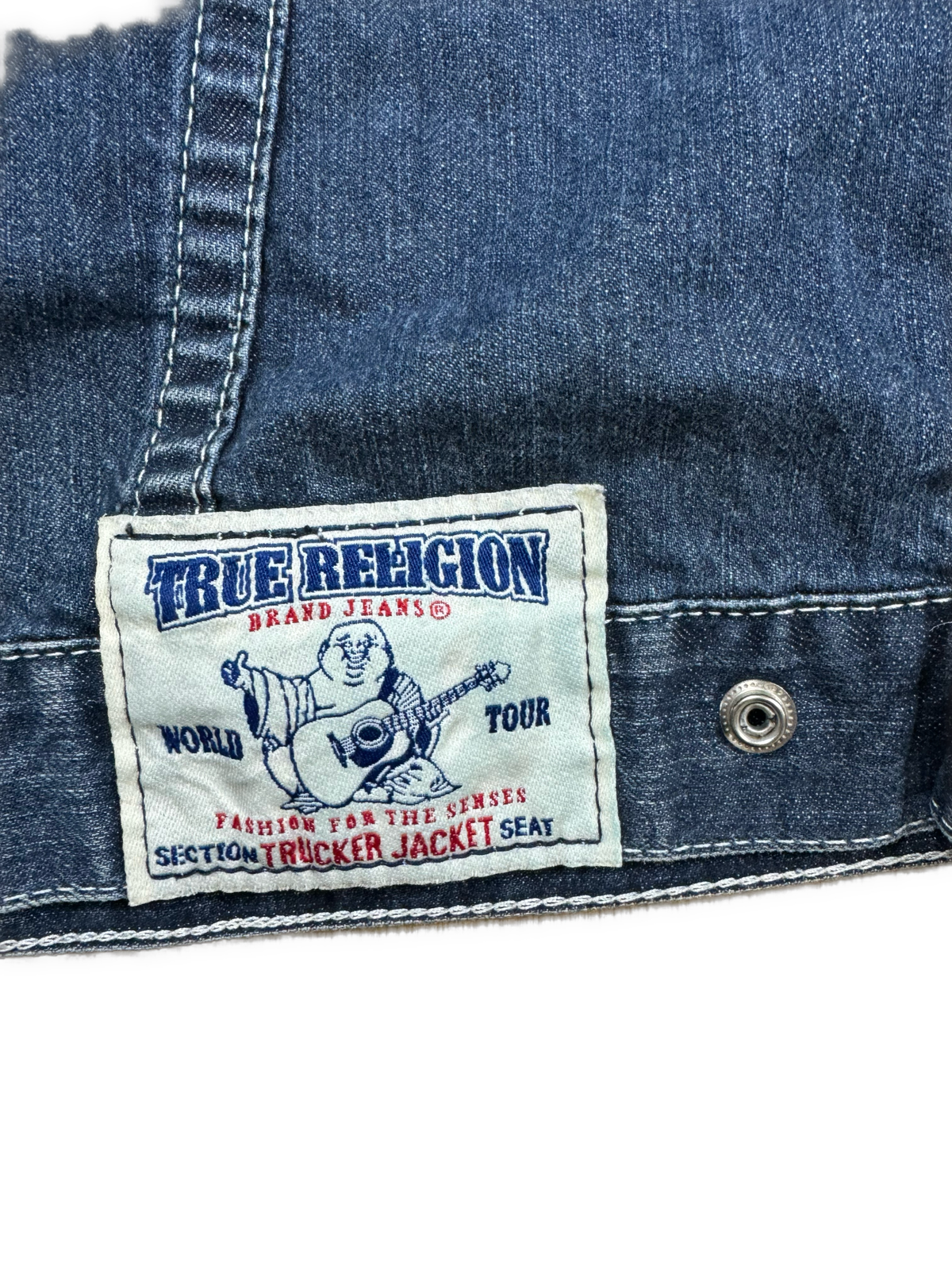 vintage True Religion jeansjacket {M}