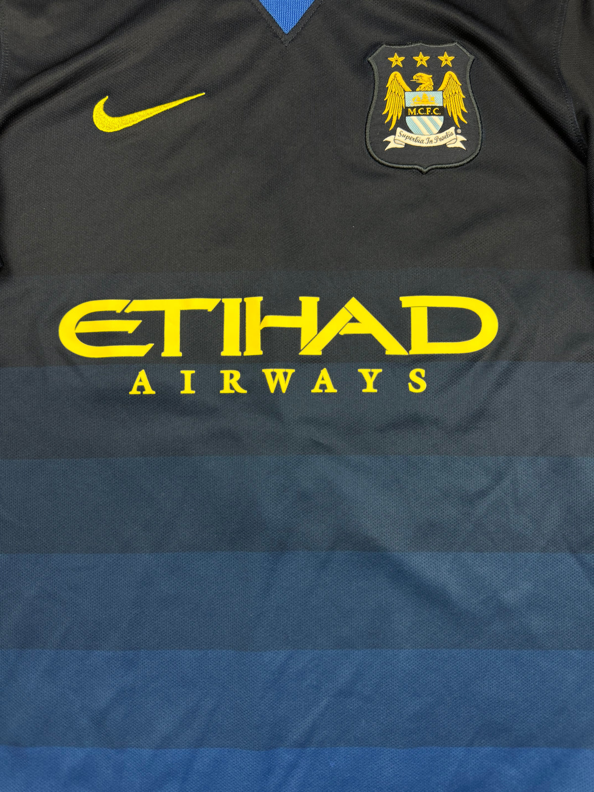 vintage Nike Manchester United AGUERO16 away jersey {XS}