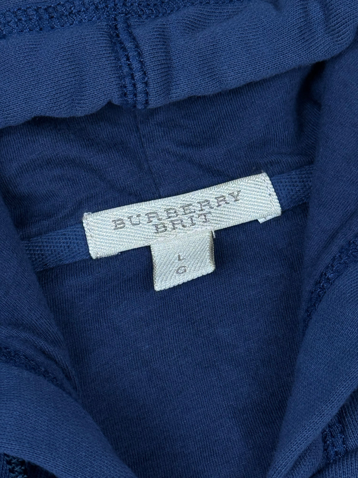 vintage Burberry sweatjacket {L}