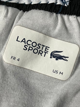 Load image into Gallery viewer, white/black Lacoste trackpants {M}
