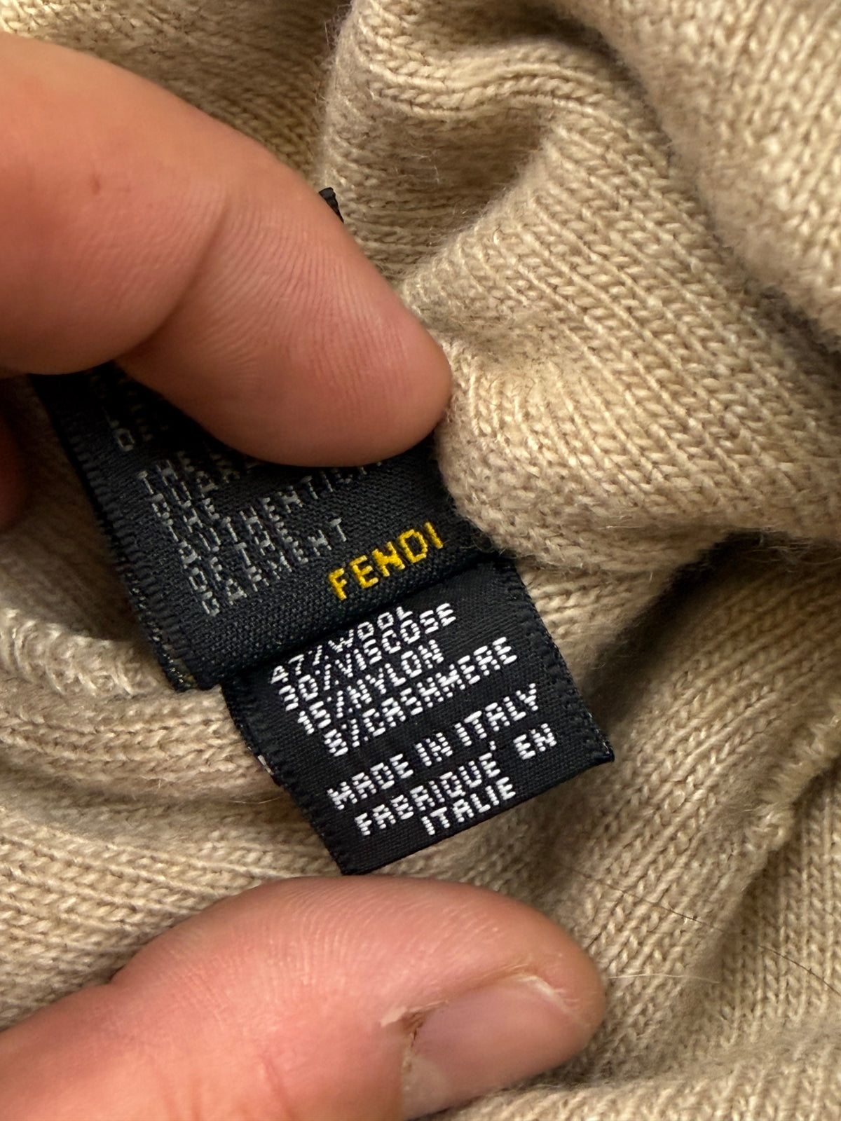 vintage Fendi beanie