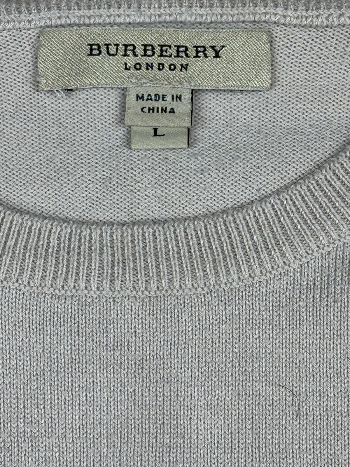 vintage Burberry knittedsweater