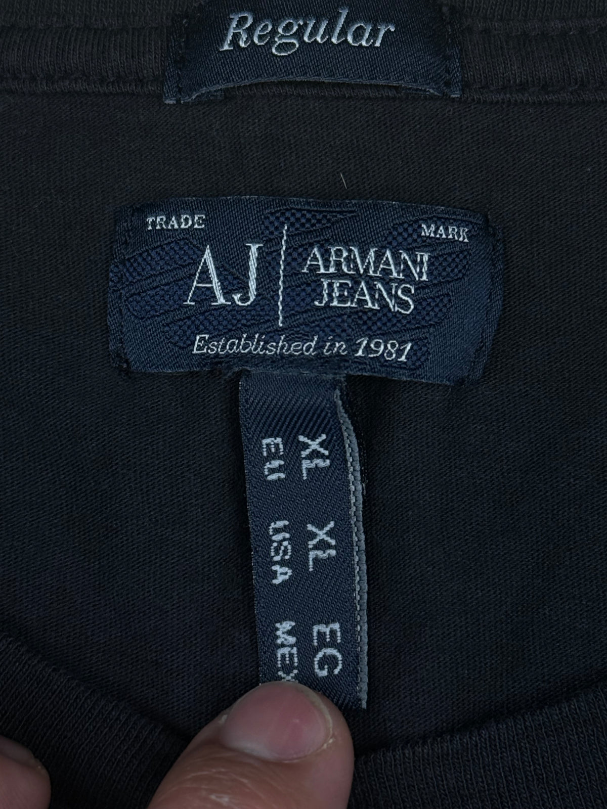 vintage Armani Jeans longsleeve