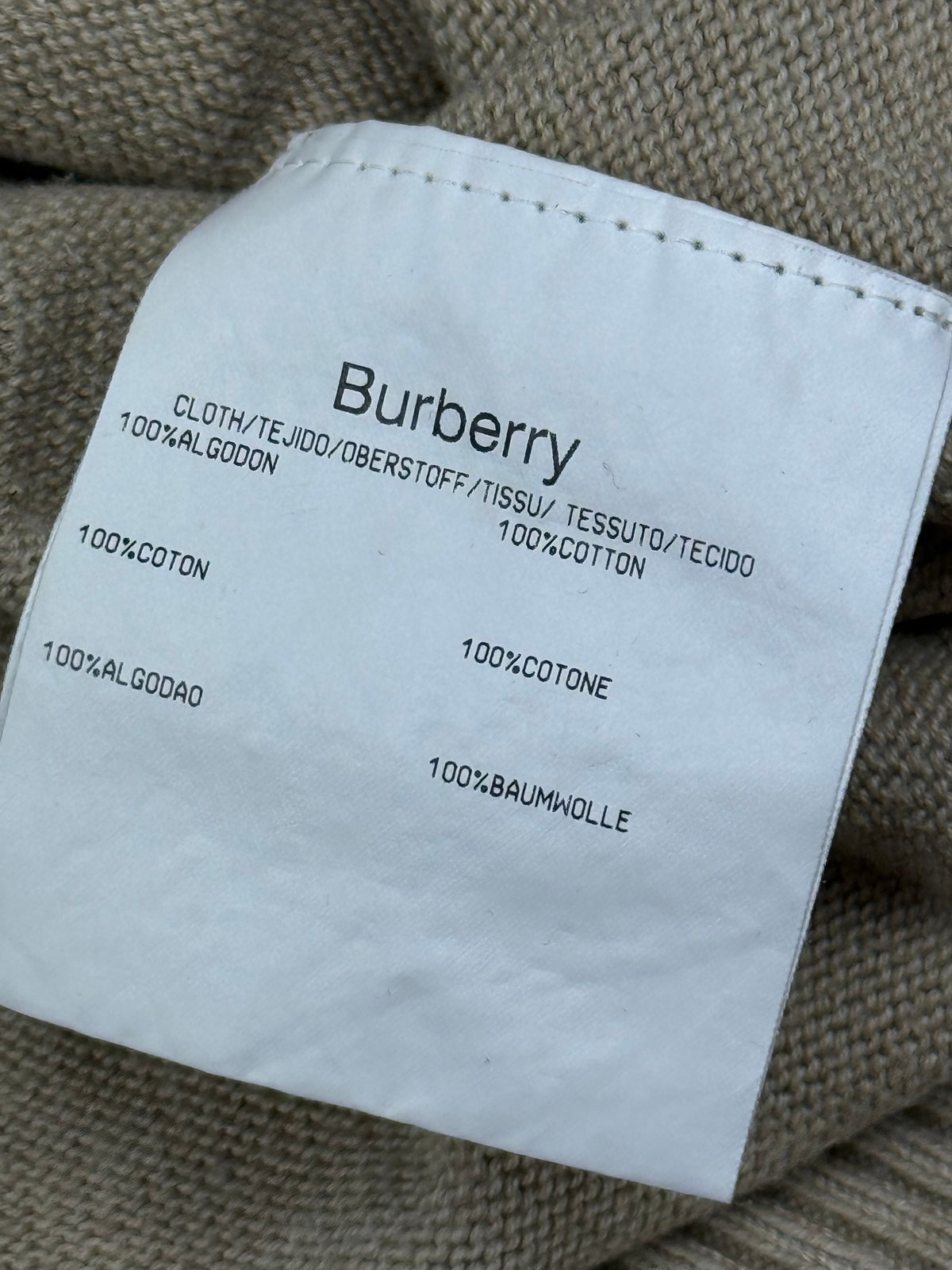vintage Burberry sweatjacket