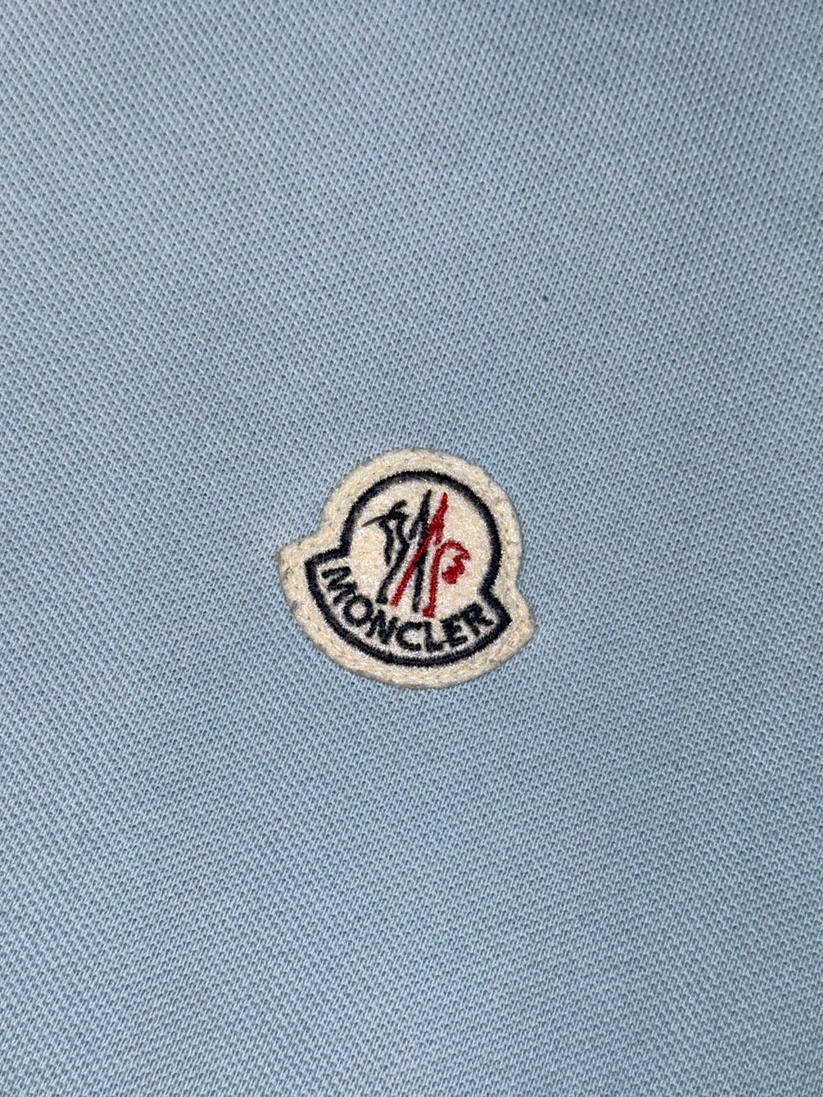 vintage babyblue Moncler polo