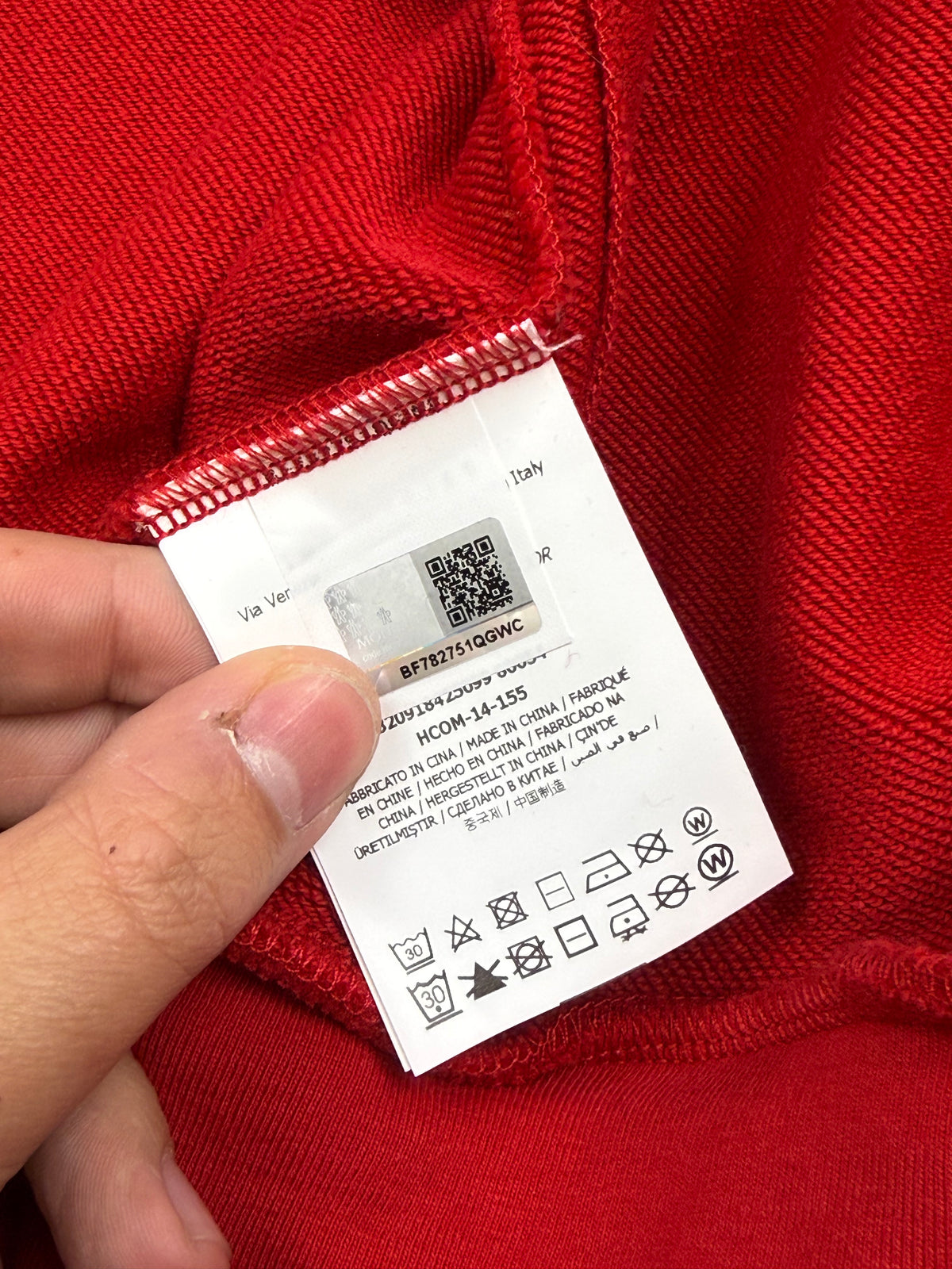 vintage Moncler sweatjacket