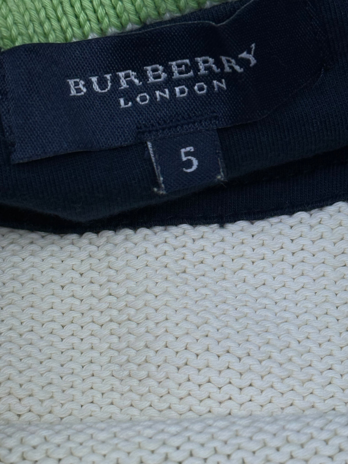 vintage Burberry knittedsweater