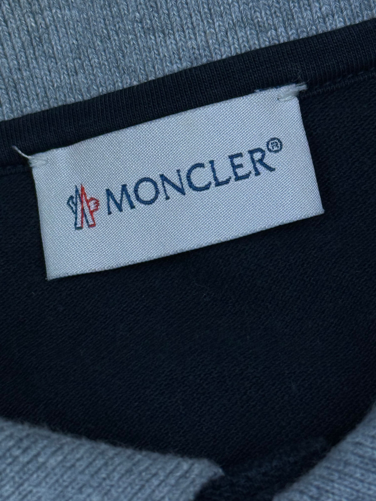 vintage black Moncler polo