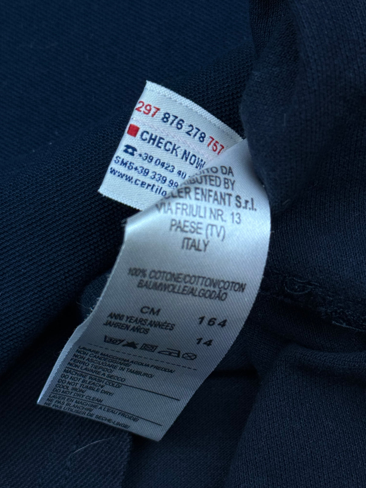 vintage black Moncler polo