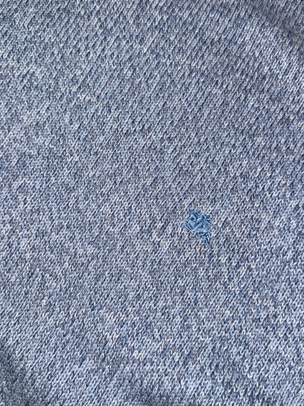 vintage babyblue Burberry knittedsweater