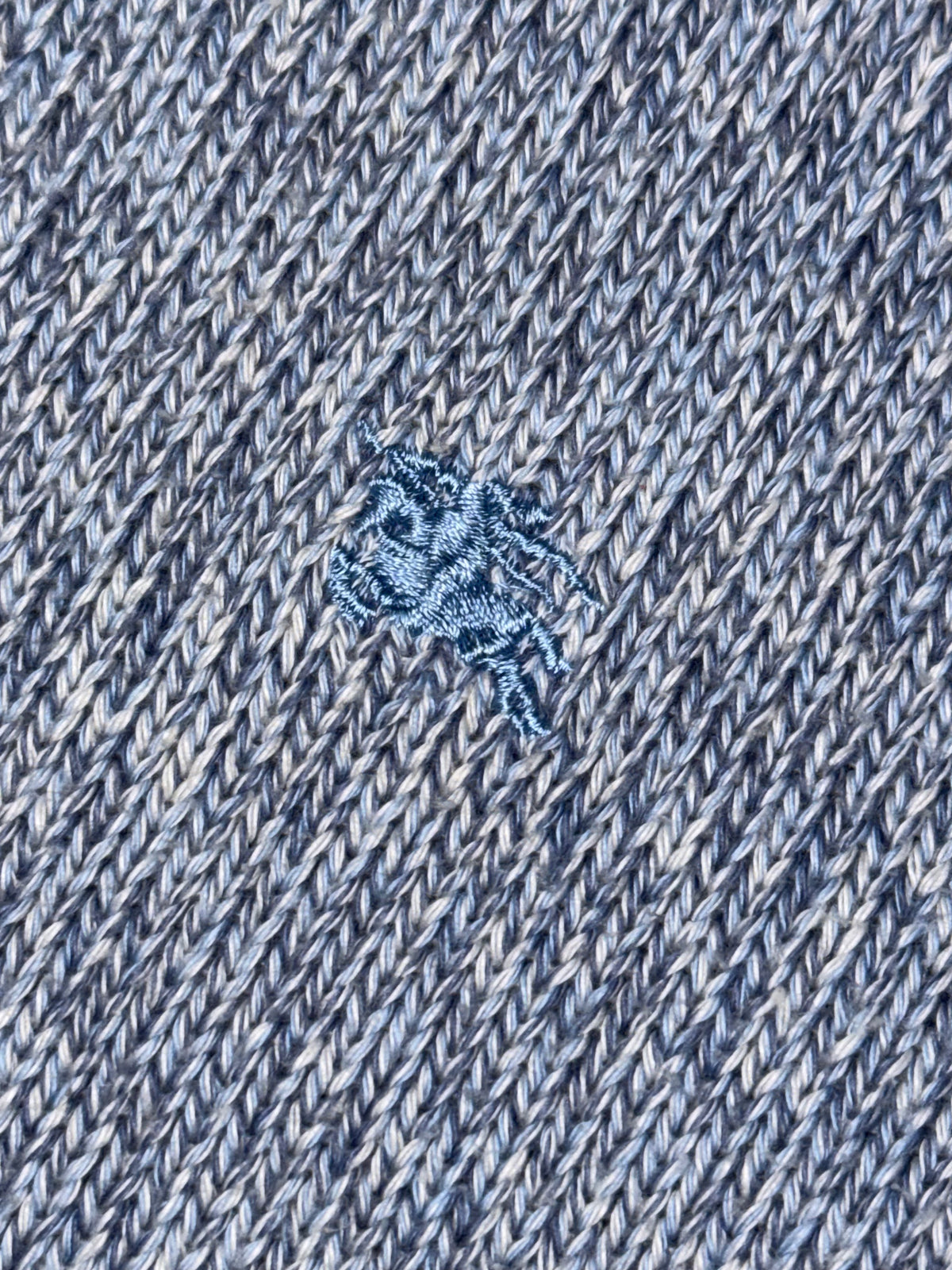 vintage babyblue Burberry knittedsweater