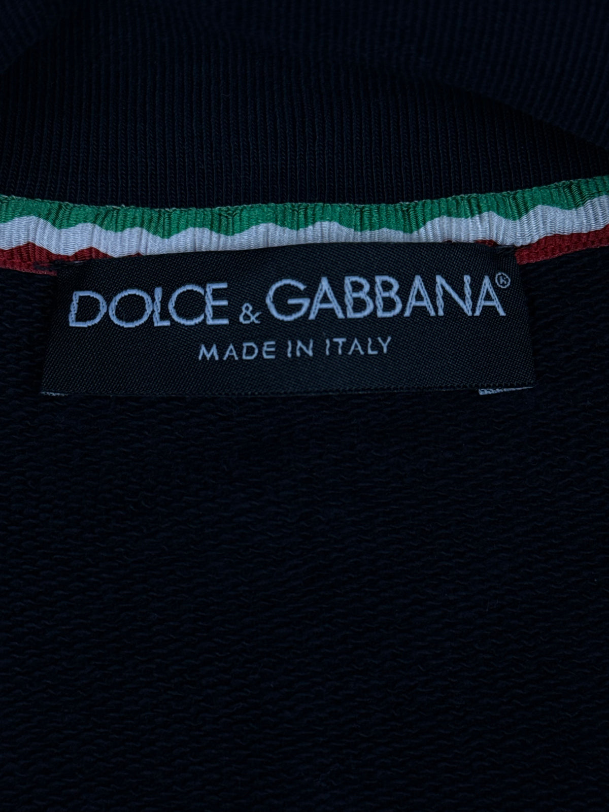 vintage navyblue Dolce & Gabbana sweatjacket