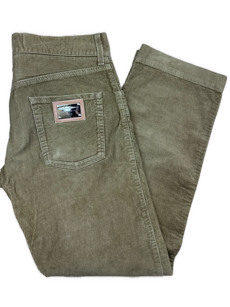 vintage Dolce & Gabbana cordpants
