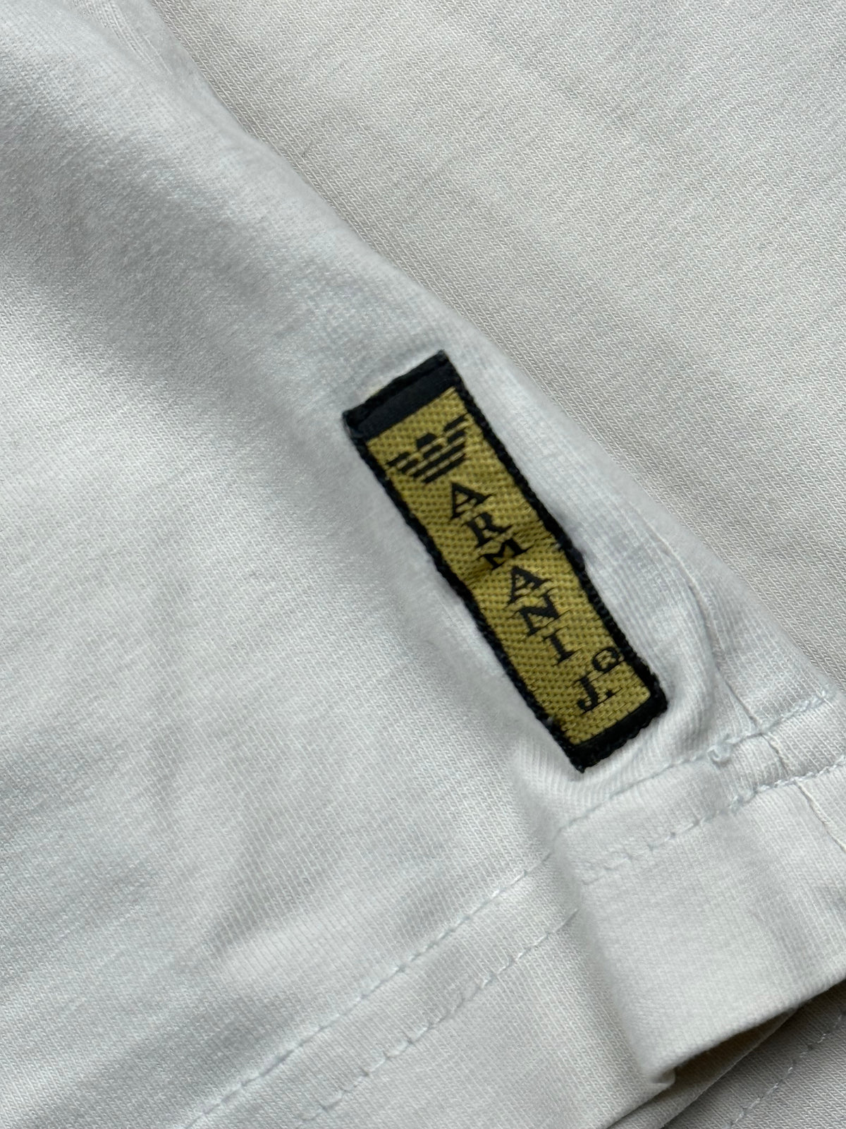 vintage white Armani Jeans longsleeve