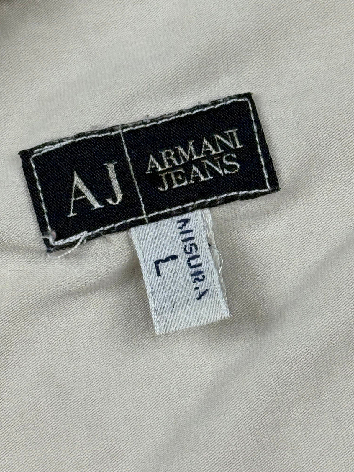 vintage white Armani Jeans longsleeve