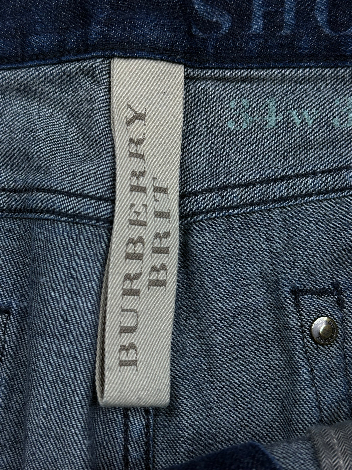 vintage Burberry jeans