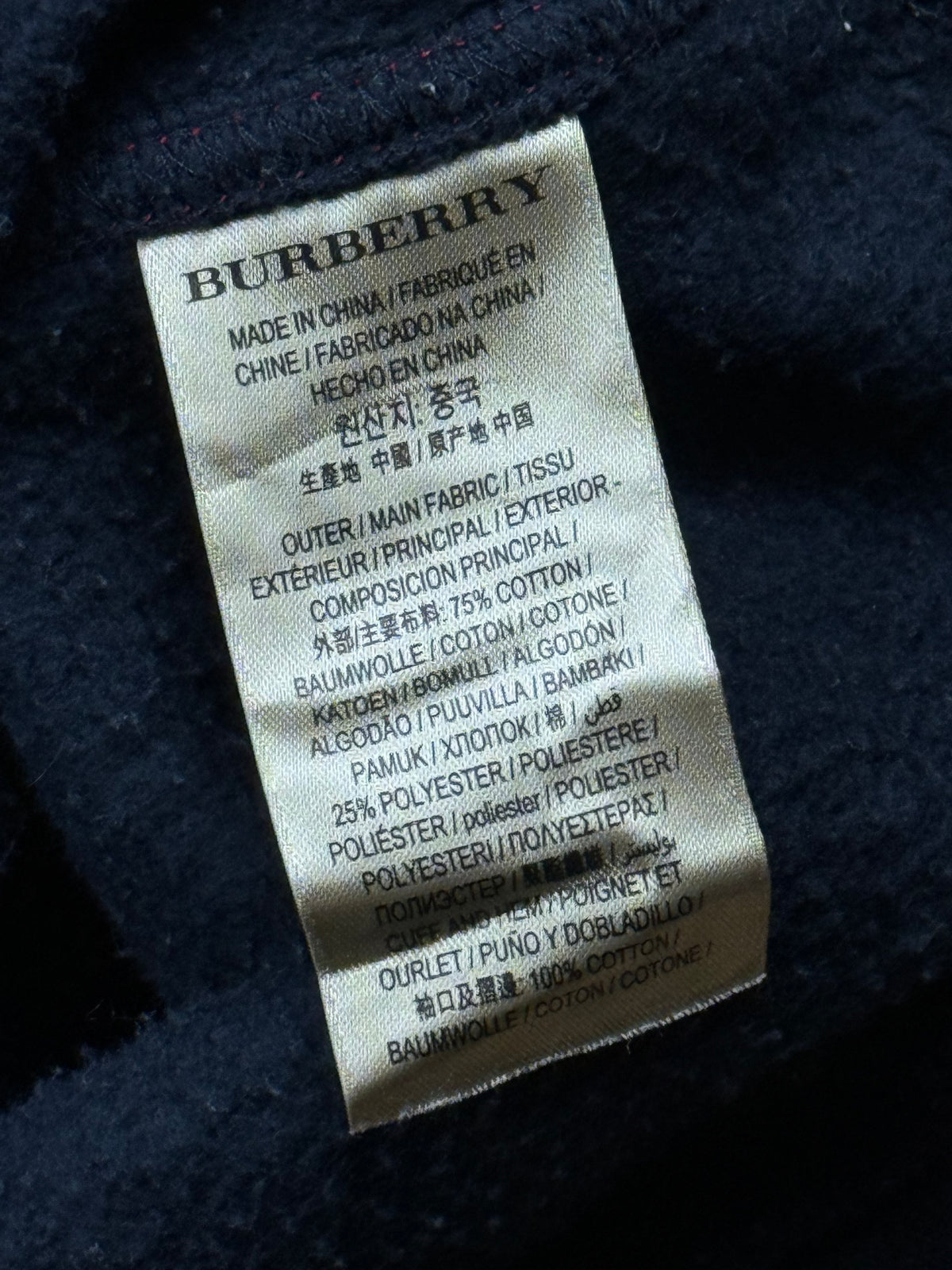 vintage Burberry sweater