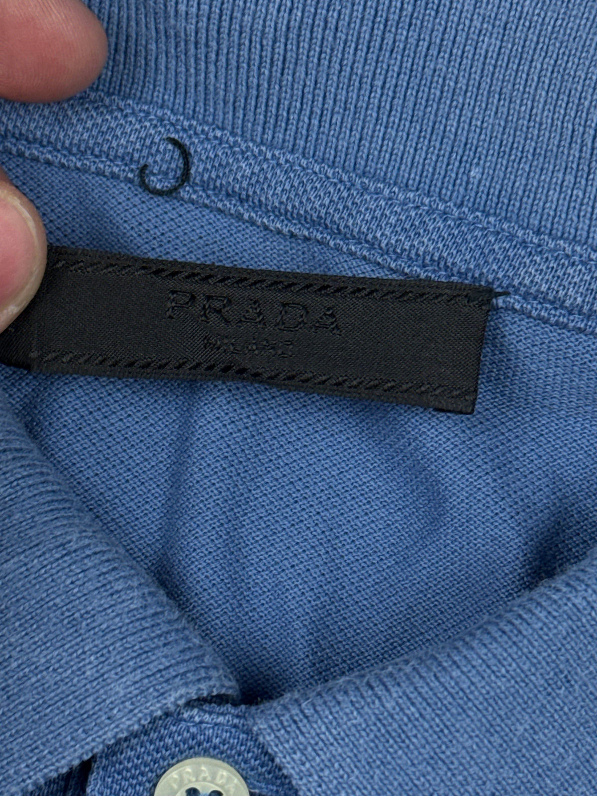 babyblue Prada polo