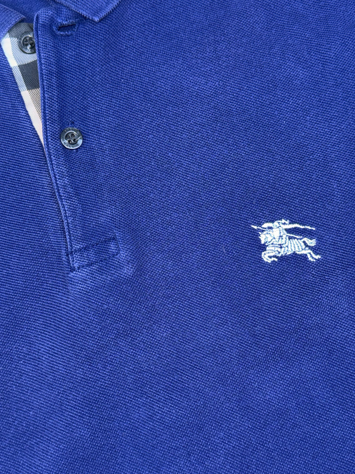 vintage purple Burberry polo