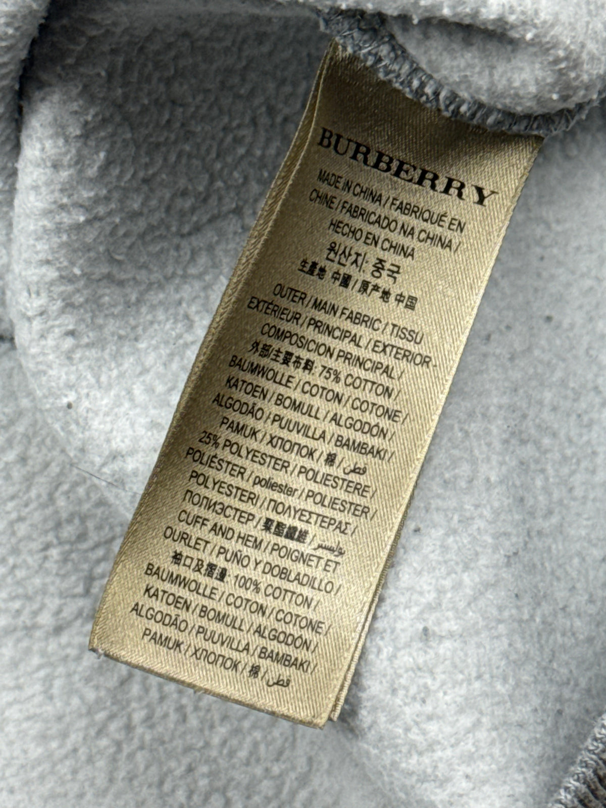 vintage Burberry sweater