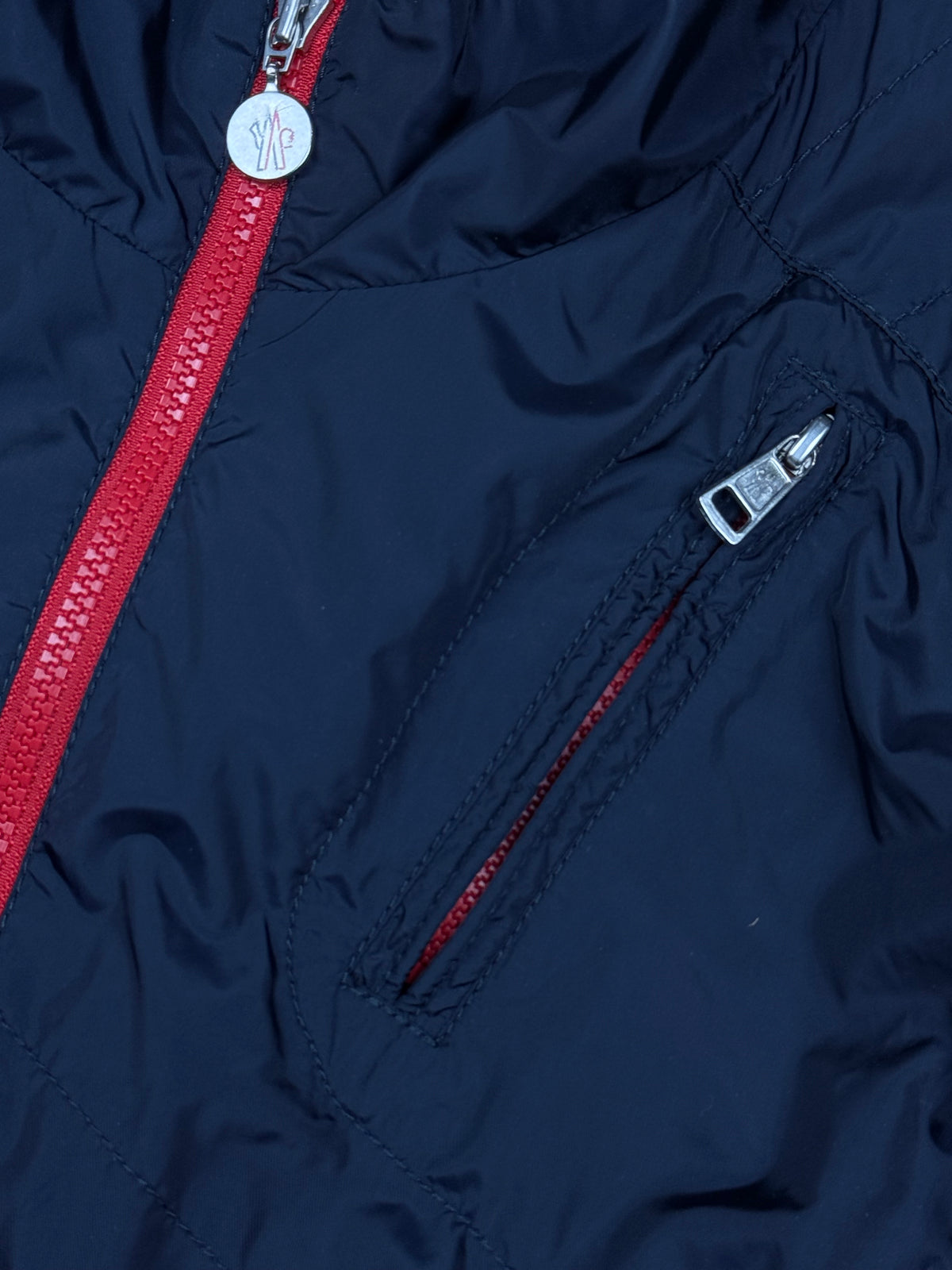 vintage navyblue Moncler windbreaker