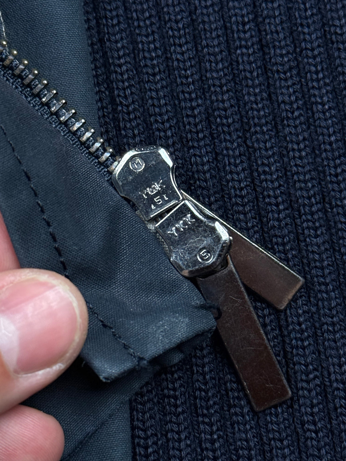 vintage Burberry hybrid sweatjacket