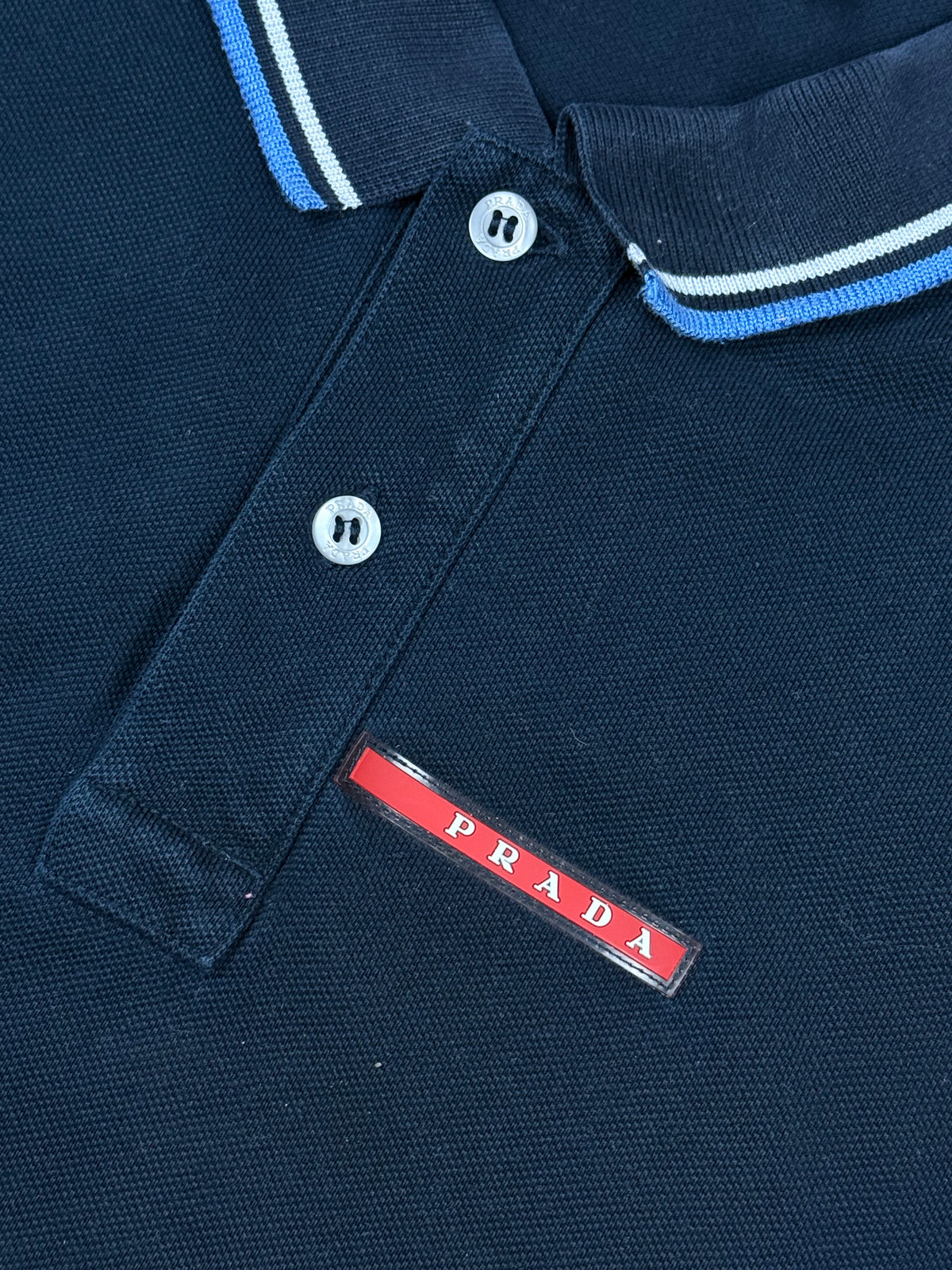 navyblue Prada polo