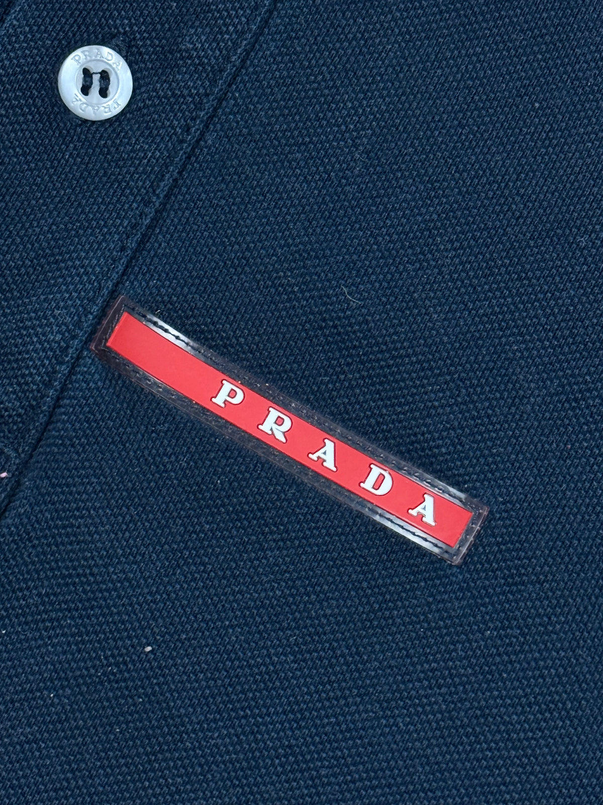 navyblue Prada polo