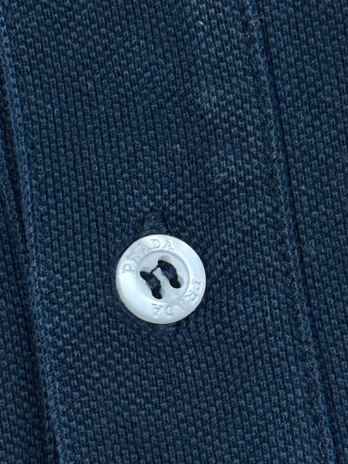 navyblue Prada polo