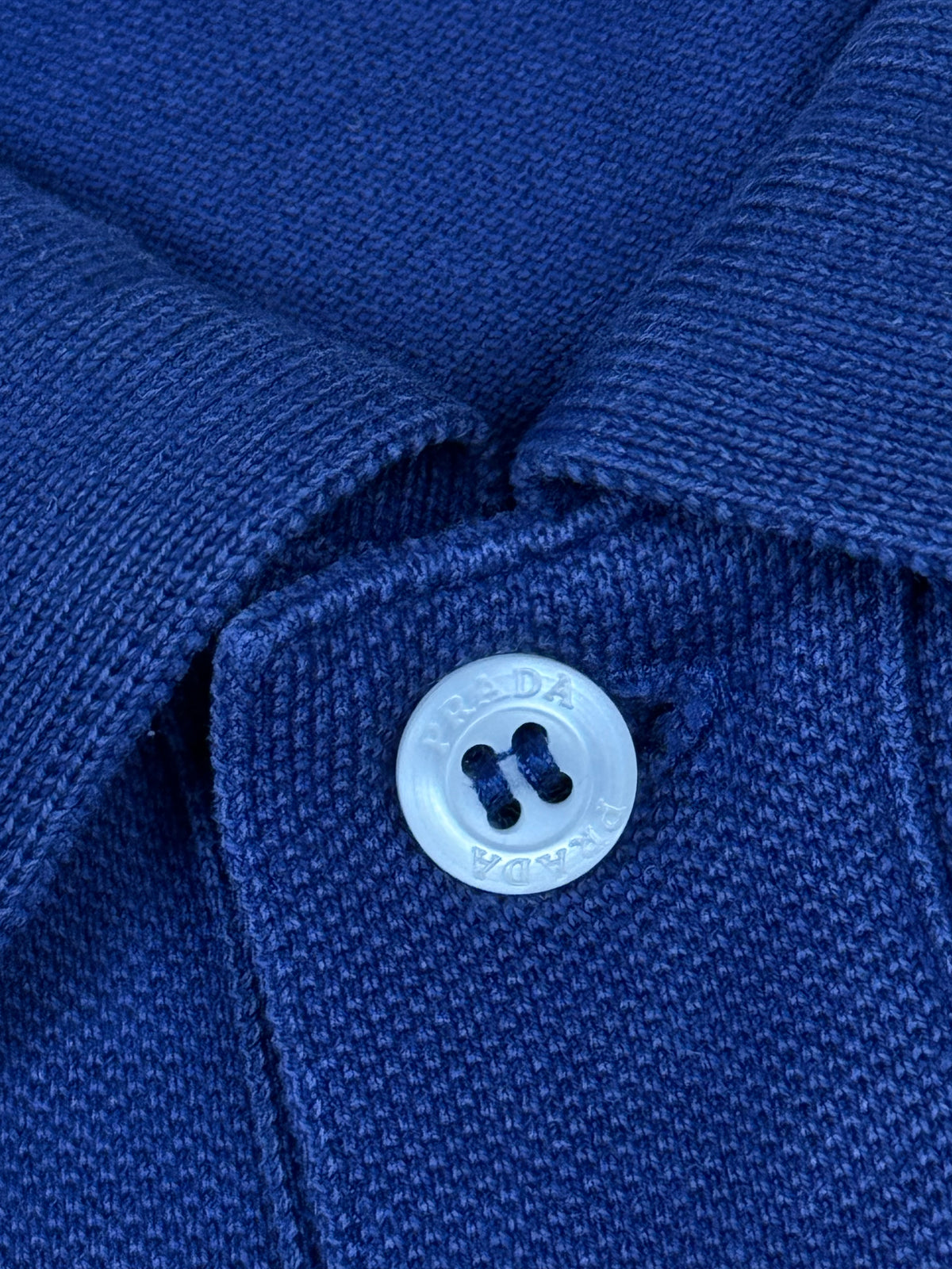 navyblue Prada polo