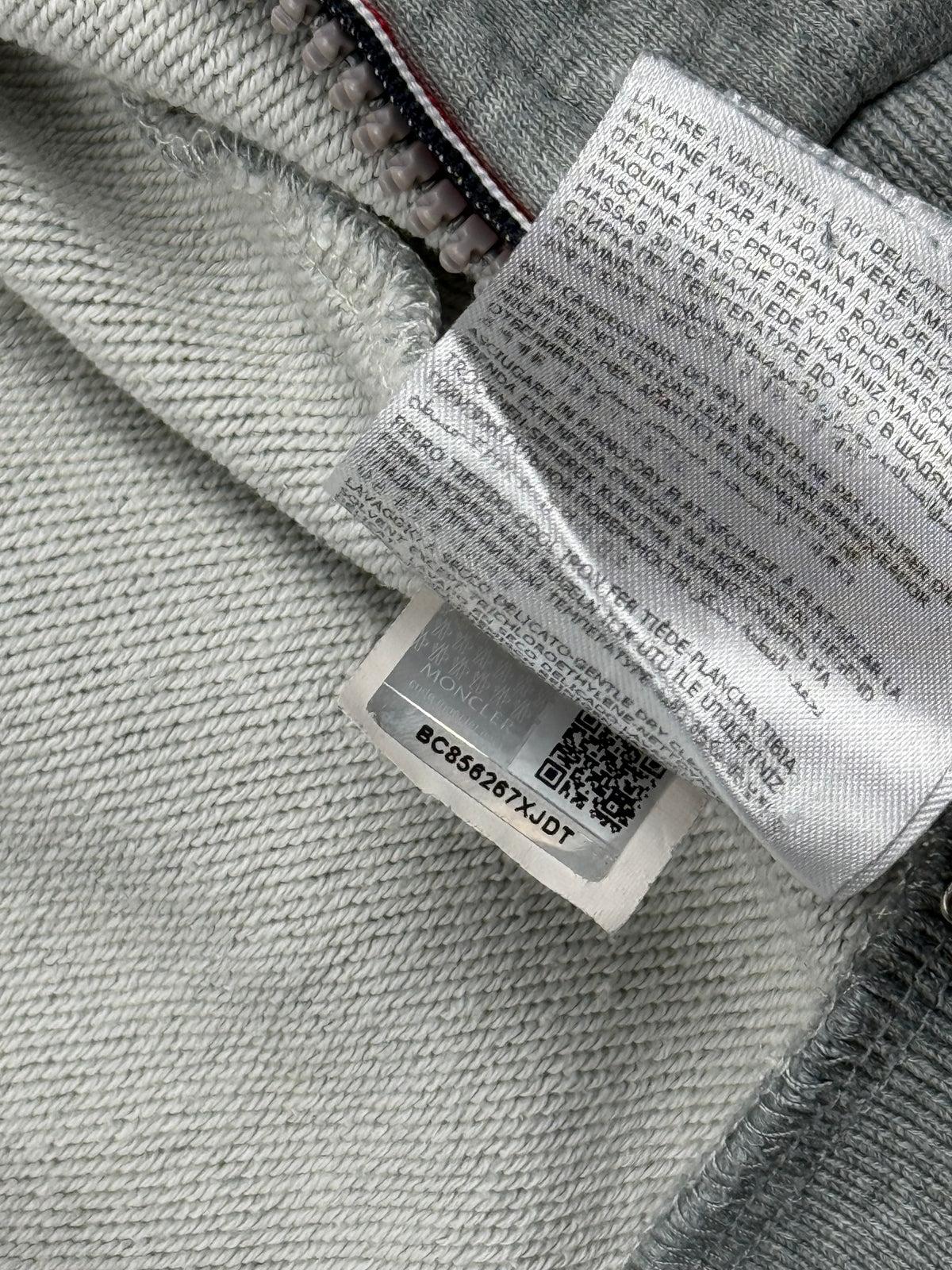 vintage Moncler sweatjacket