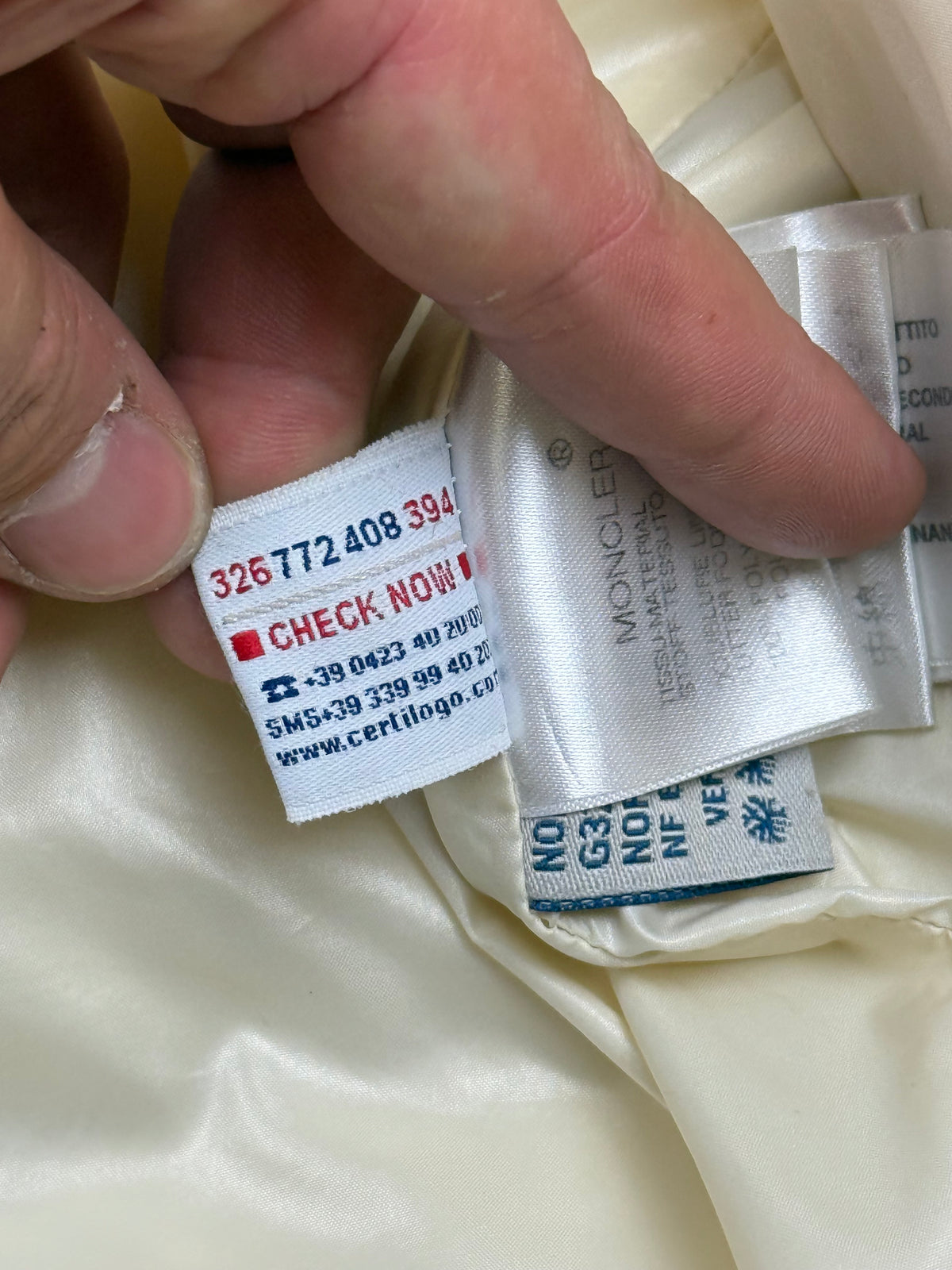 vintage Moncler winterjacket