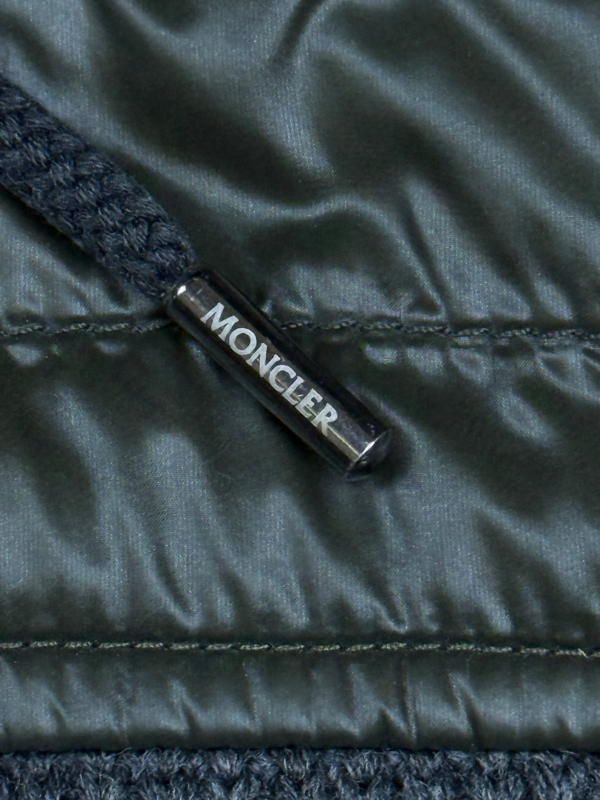 vintage Moncler hybrid sweatjacket