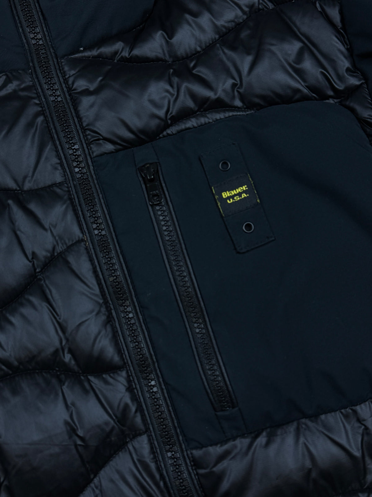 vintage Blauer winterjacket