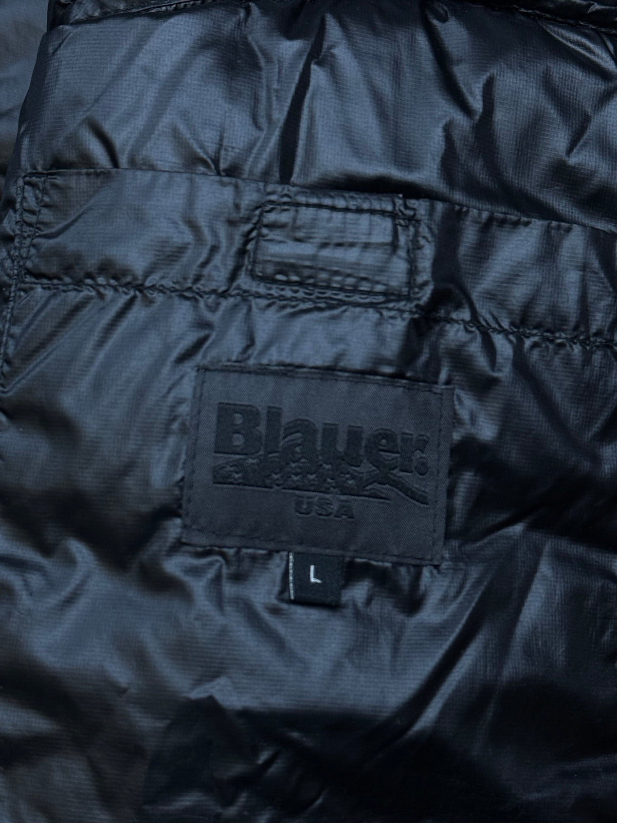 vintage Blauer winterjacket