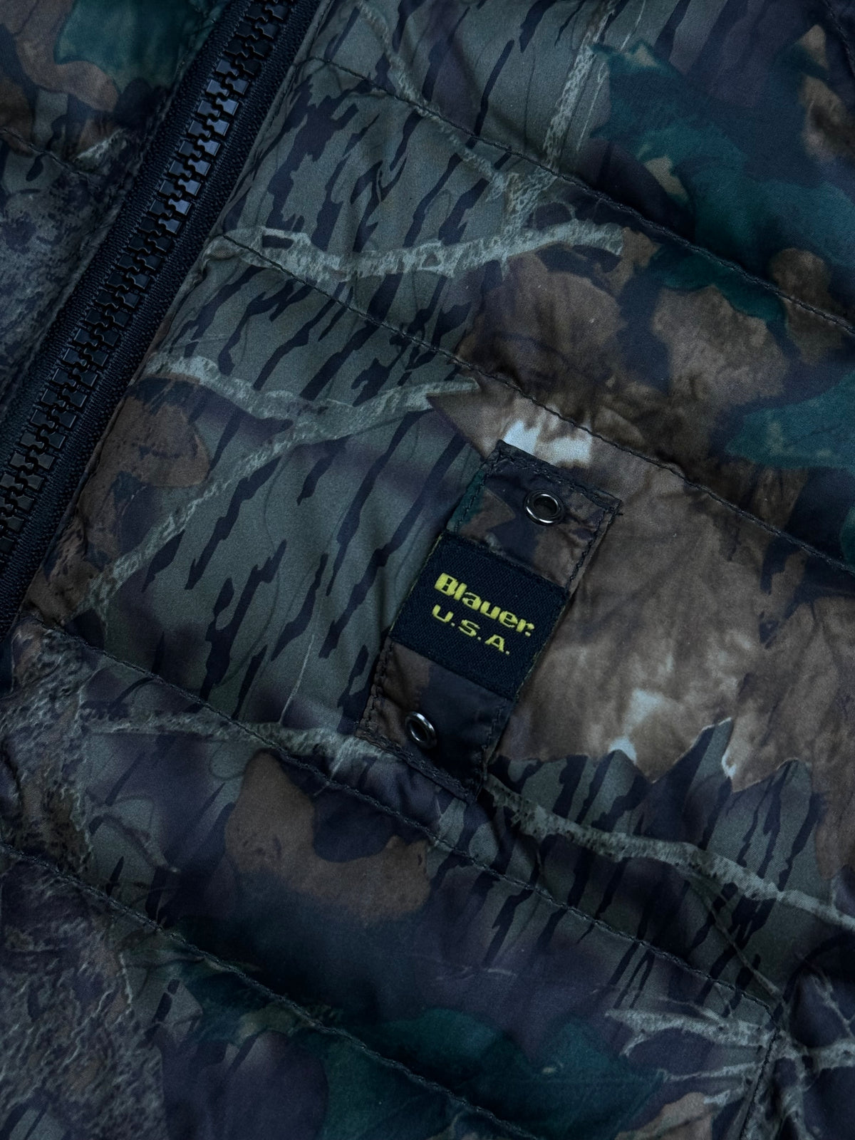 camo Blauer winterjacket