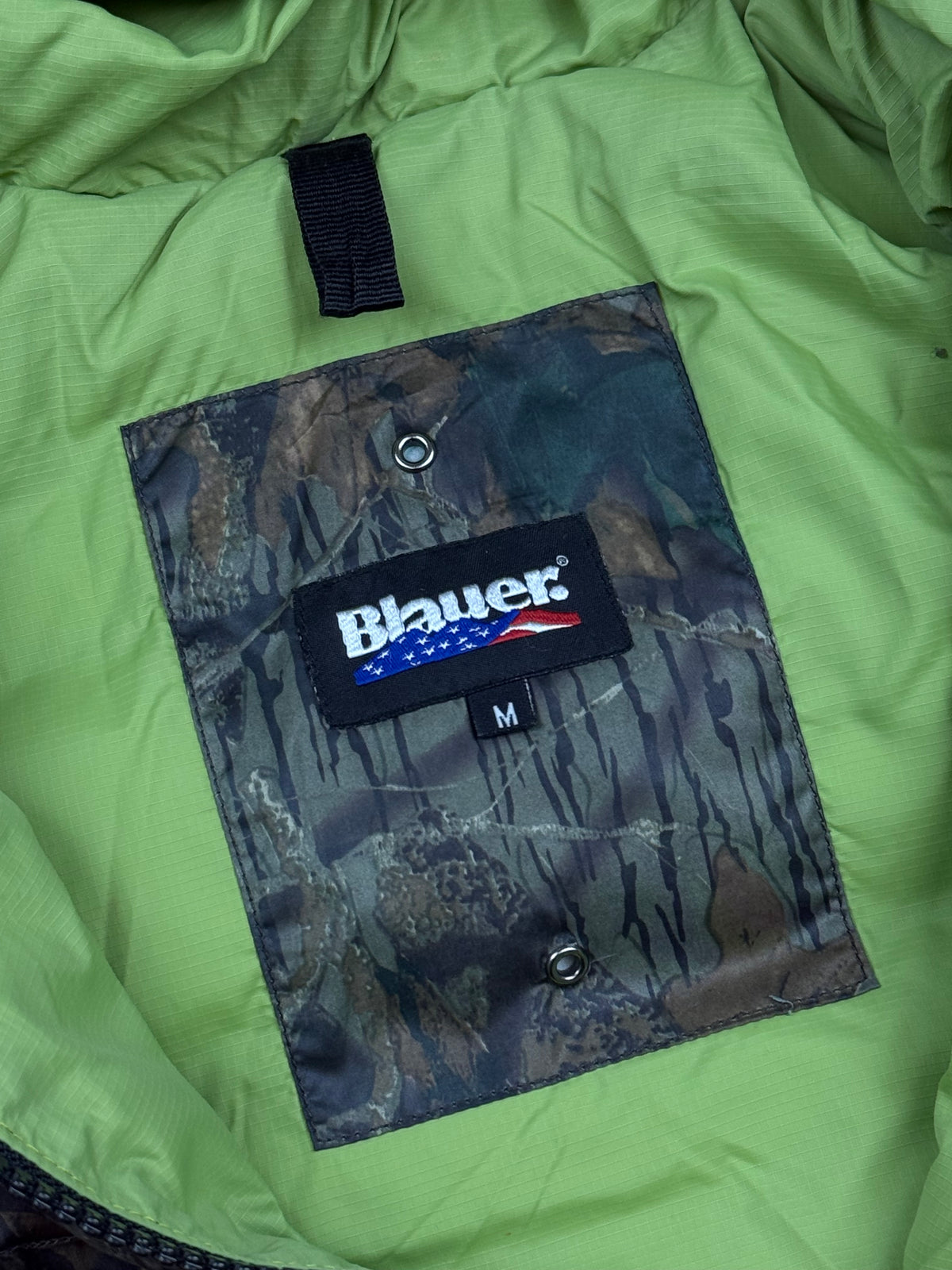 camo Blauer winterjacket
