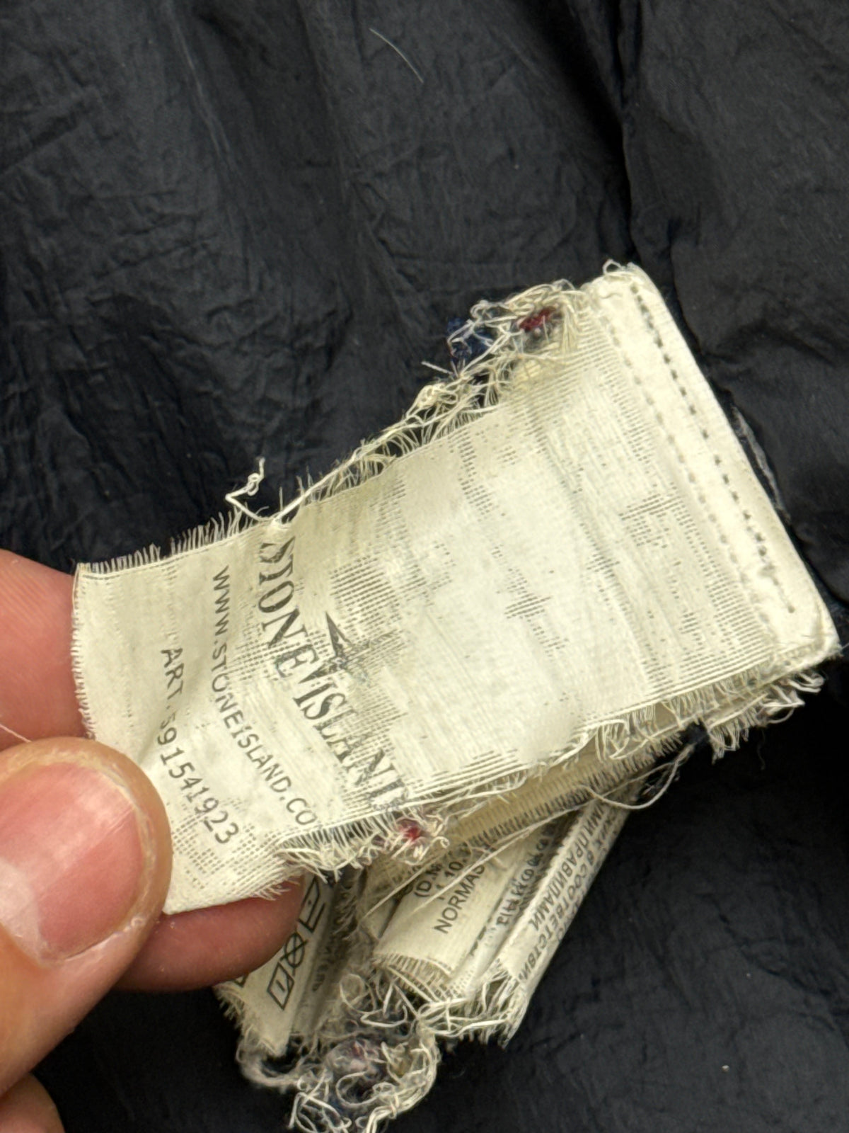 navyblue Stone Island winterjacket
