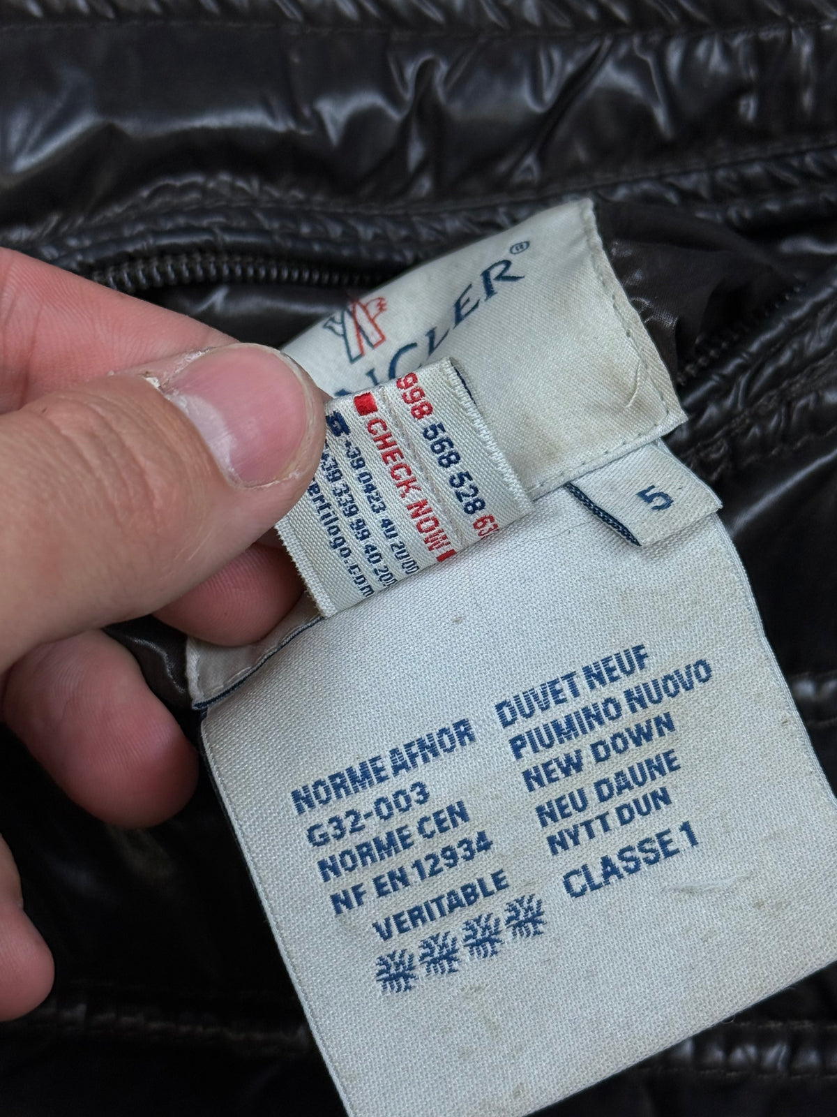 vintage reversible Moncler winterjacket