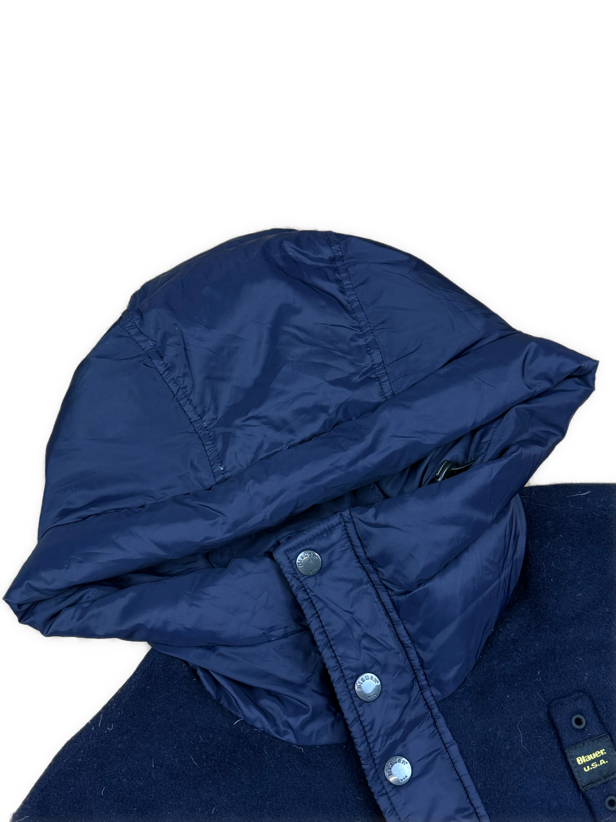 vintage navyblue Blauer winterjacket