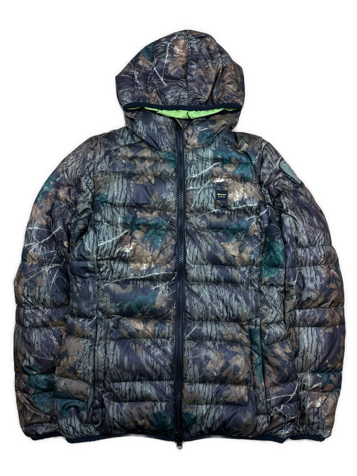 camo Blauer winterjacket