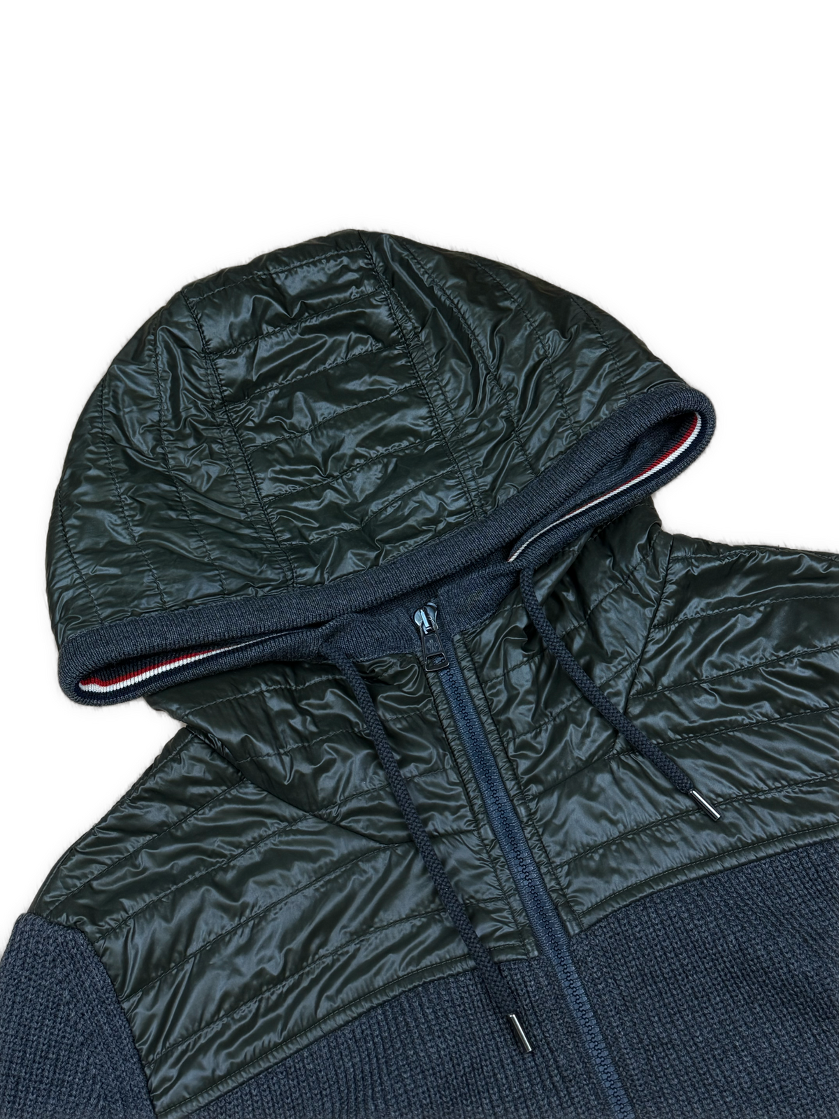 vintage Moncler hybrid sweatjacket