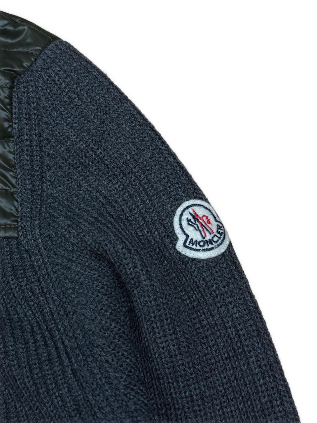 vintage Moncler hybrid sweatjacket
