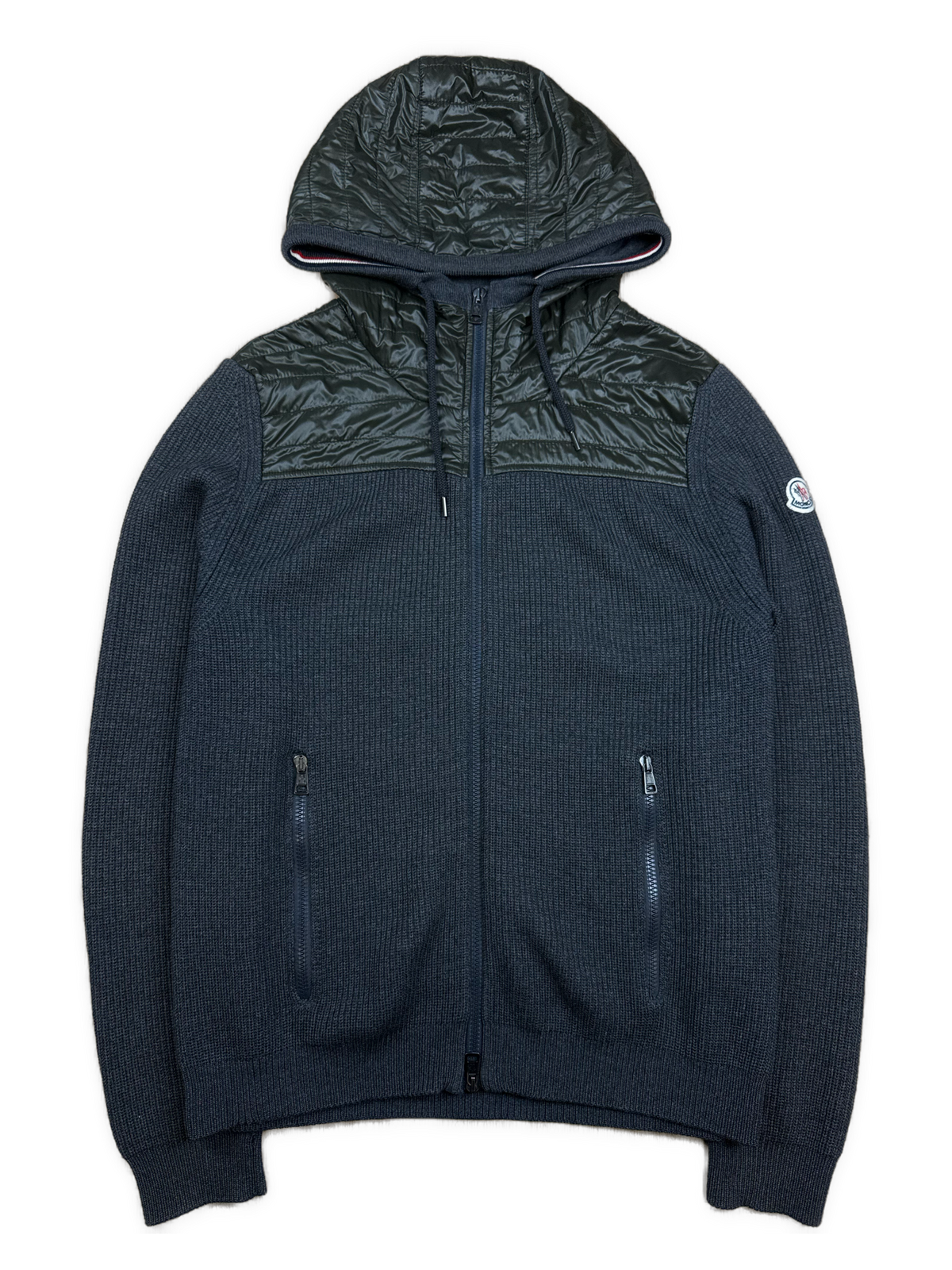 vintage Moncler hybrid sweatjacket