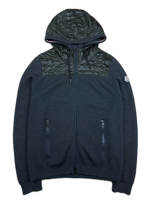 vintage Moncler hybrid sweatjacket