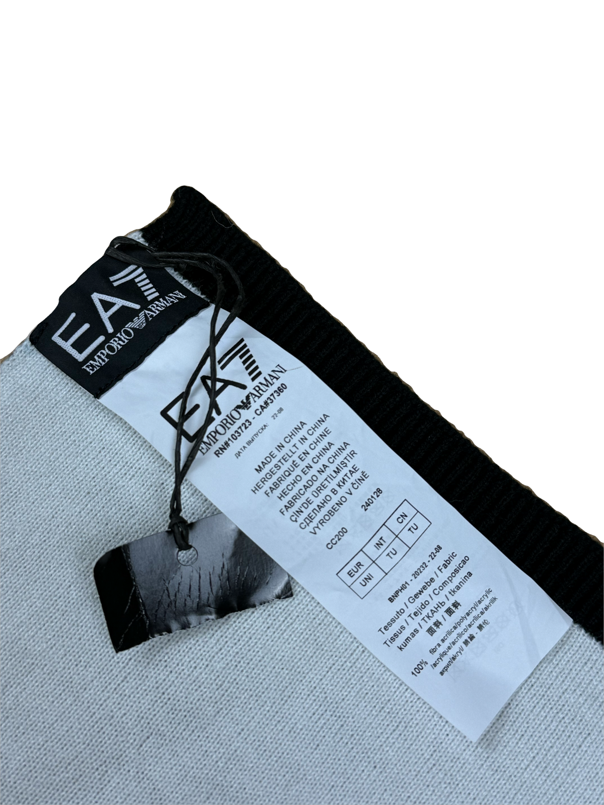 vintage EA7 Emporio Armani scarf