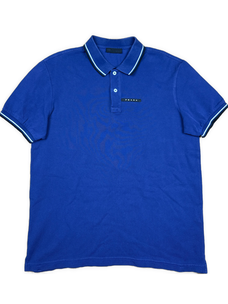 navyblue Prada polo