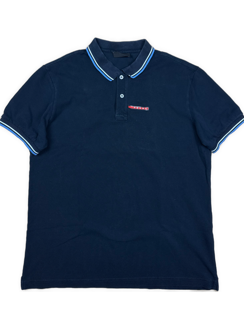 navyblue Prada polo