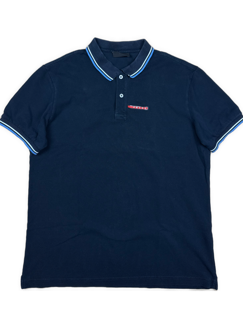 navyblue Prada polo